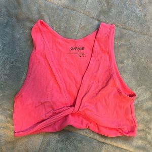 Garage crop top